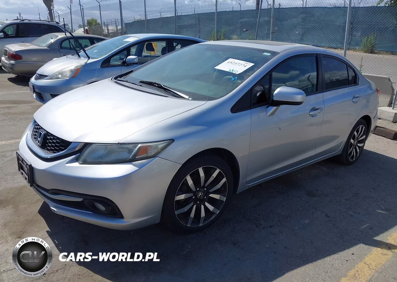 2014 Honda Civic Ex-L VIN:2HGFB2F99EH517534 - 2