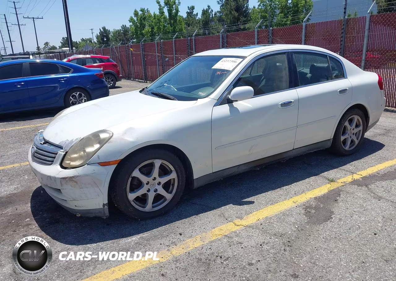 2003 Infiniti G35 Luxury Leather VIN:JNKCV51E83M329093 - 2