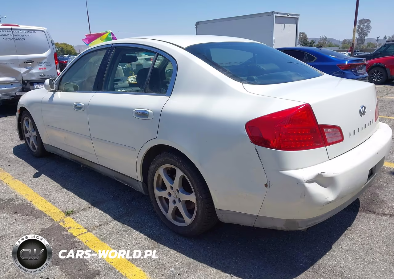 2003 Infiniti G35 Luxury Leather VIN:JNKCV51E83M329093 - 3
