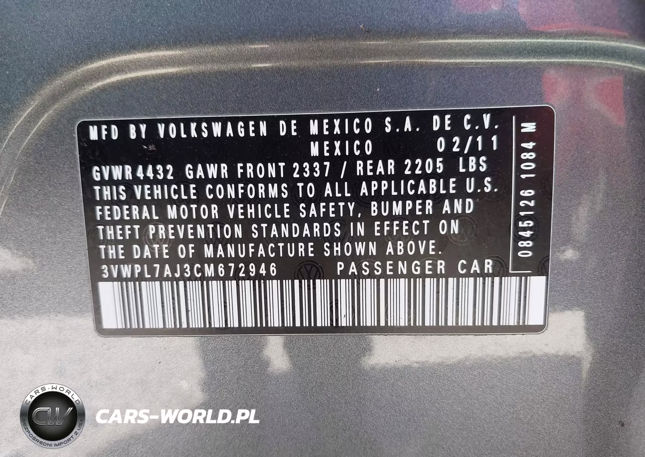 2012 Volkswagen Jetta Sportwagen 2.0L Tdi VIN:3VWPL7AJ3CM672946 - 9