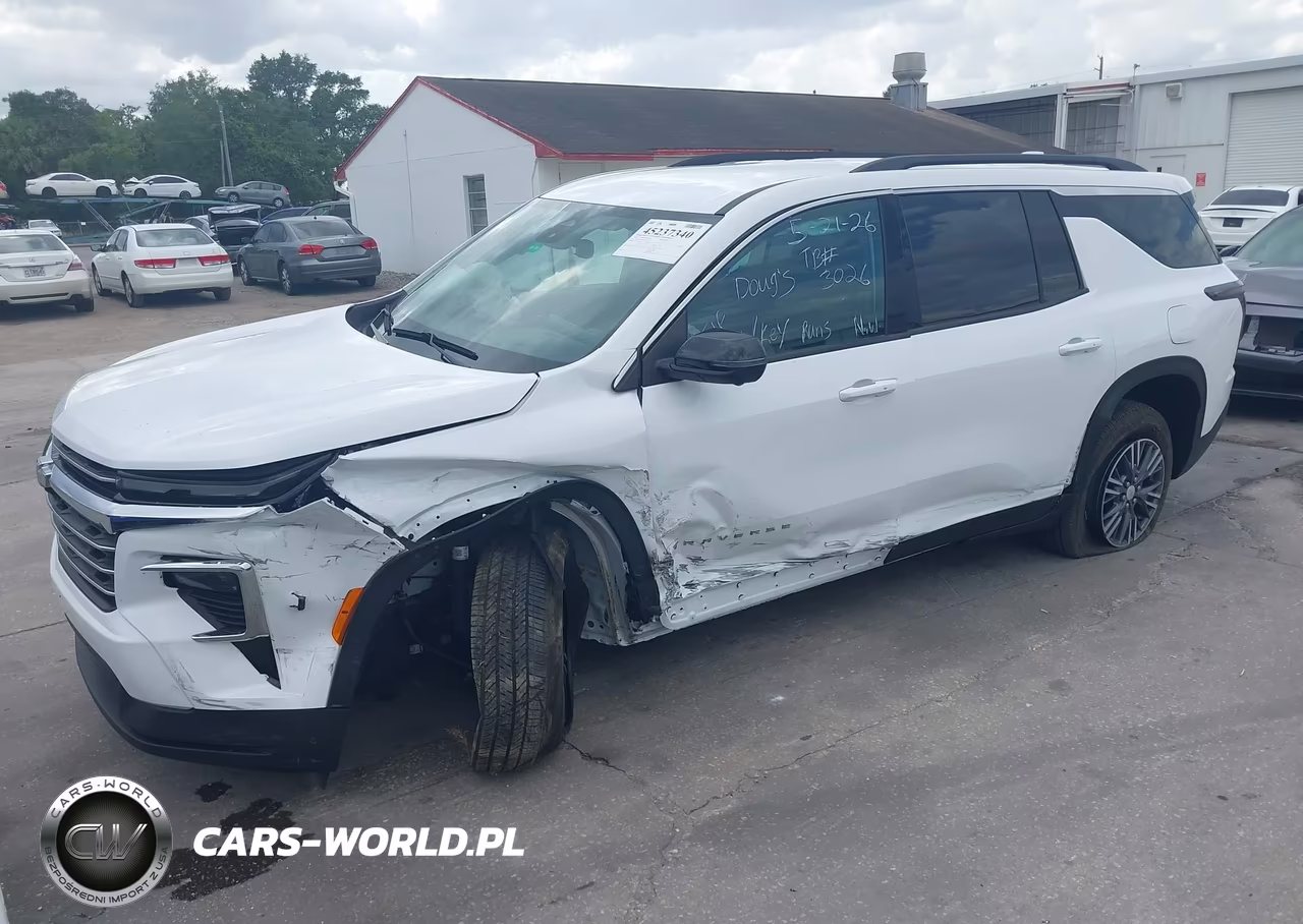 2024 Chevrolet Traverse Fwd Lt VIN:1GNERGKS8RJ237658 - 2