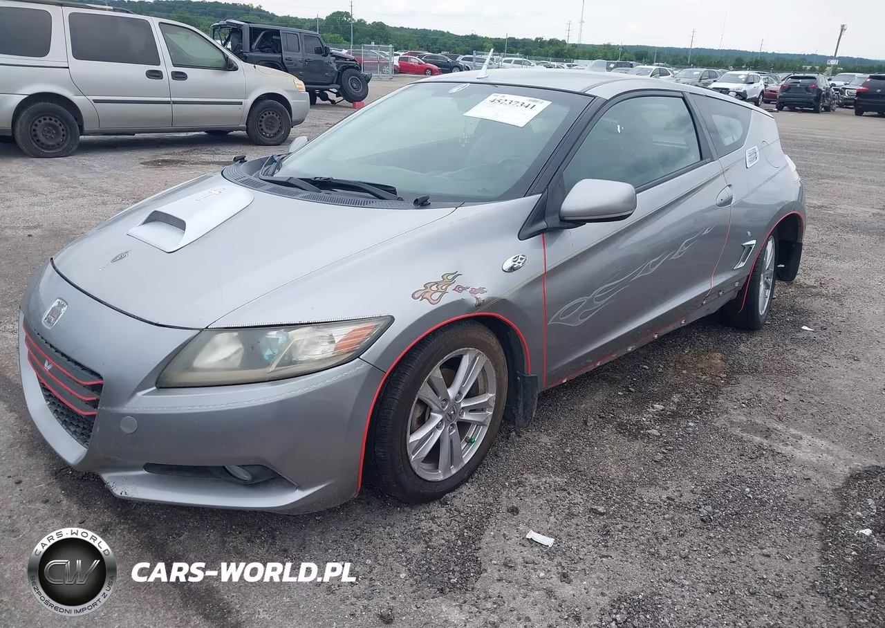 2011 Honda Cr-Z Ex VIN:JHMZF1D60BS000290 - 2