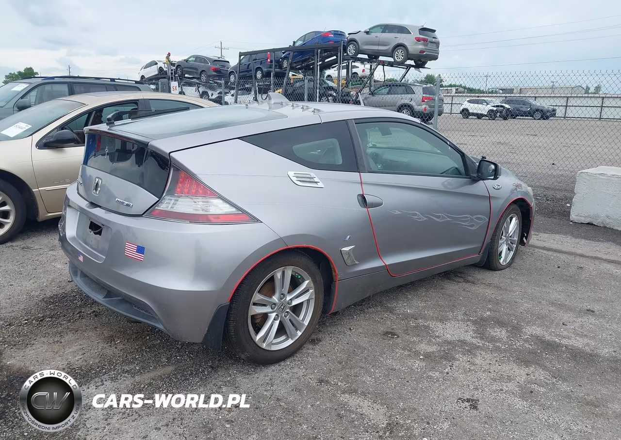 2011 Honda Cr-Z Ex VIN:JHMZF1D60BS000290 - 4