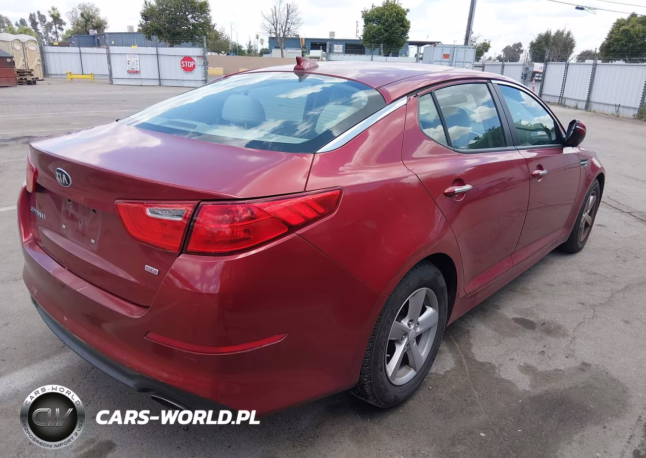 2015 Kia Optima Lx VIN:5XXGM4A76FG428569 - 4