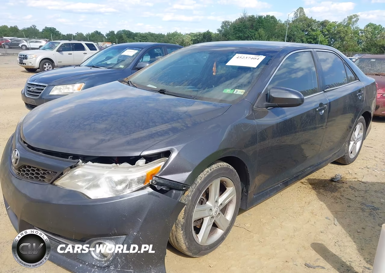 2012 Toyota Camry Se VIN:4T1BF1FK5CU158008 - 2