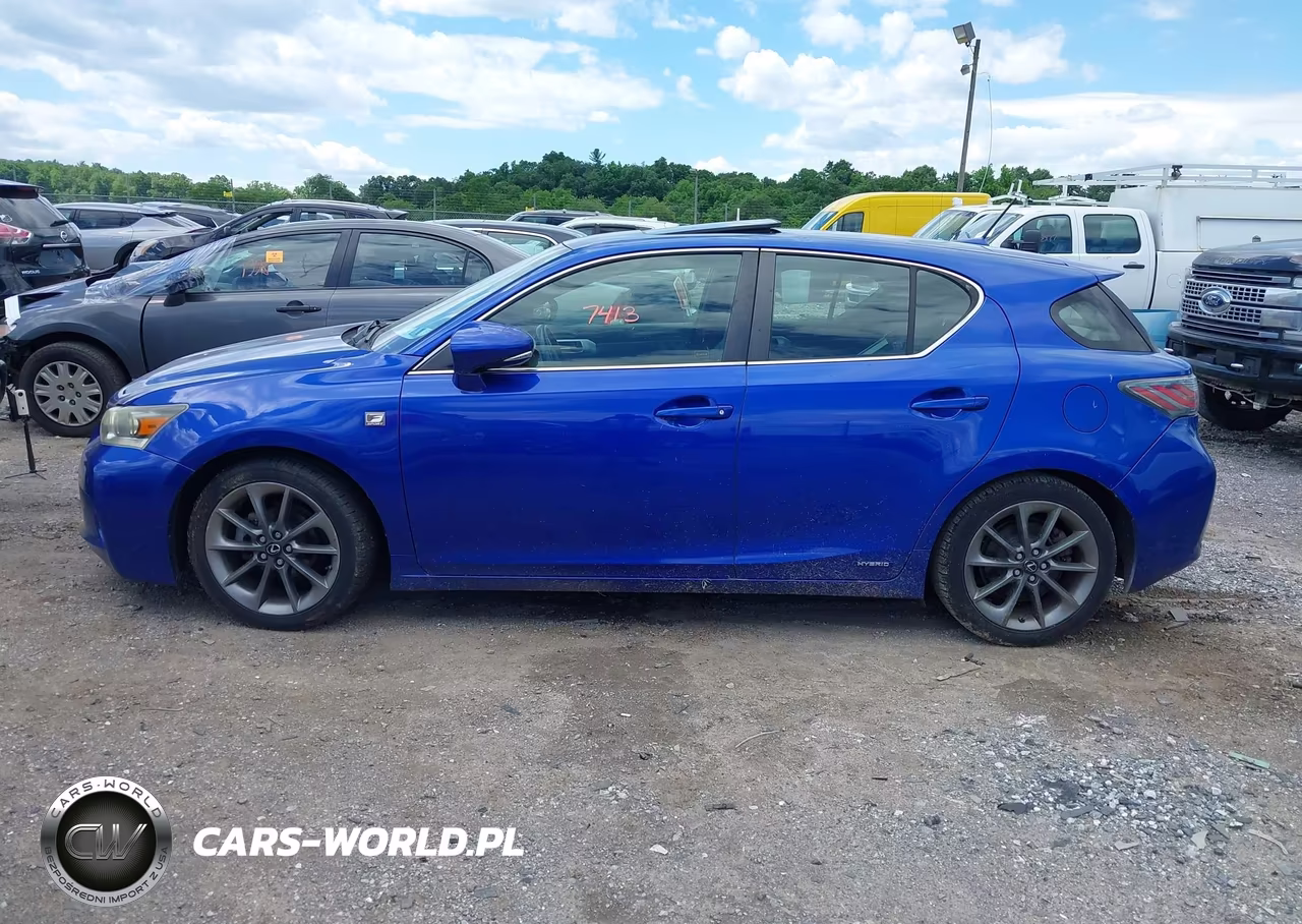 2012 Lexus Ct 200H Premium VIN:JTHKD5BH4C2050937 - 13