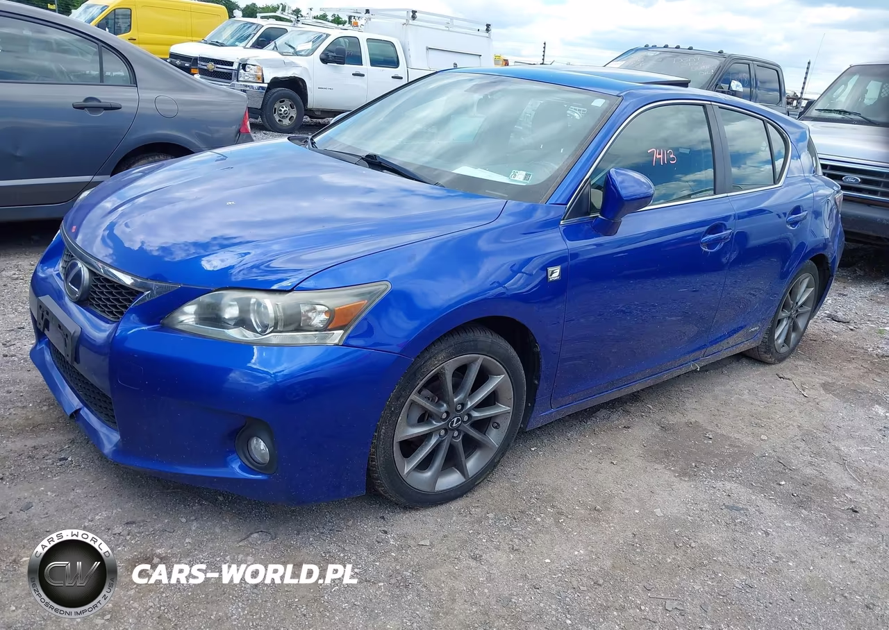 2012 Lexus Ct 200H Premium VIN:JTHKD5BH4C2050937 - 2