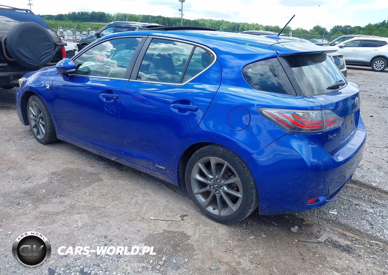 2012 Lexus Ct 200H Premium VIN:JTHKD5BH4C2050937 - 3