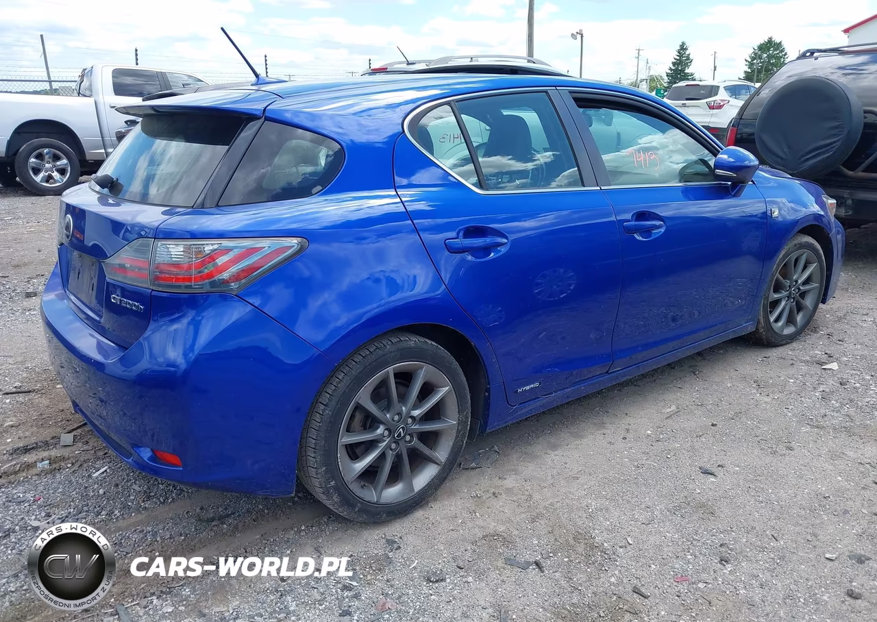 2012 Lexus Ct 200H Premium VIN:JTHKD5BH4C2050937 - 4