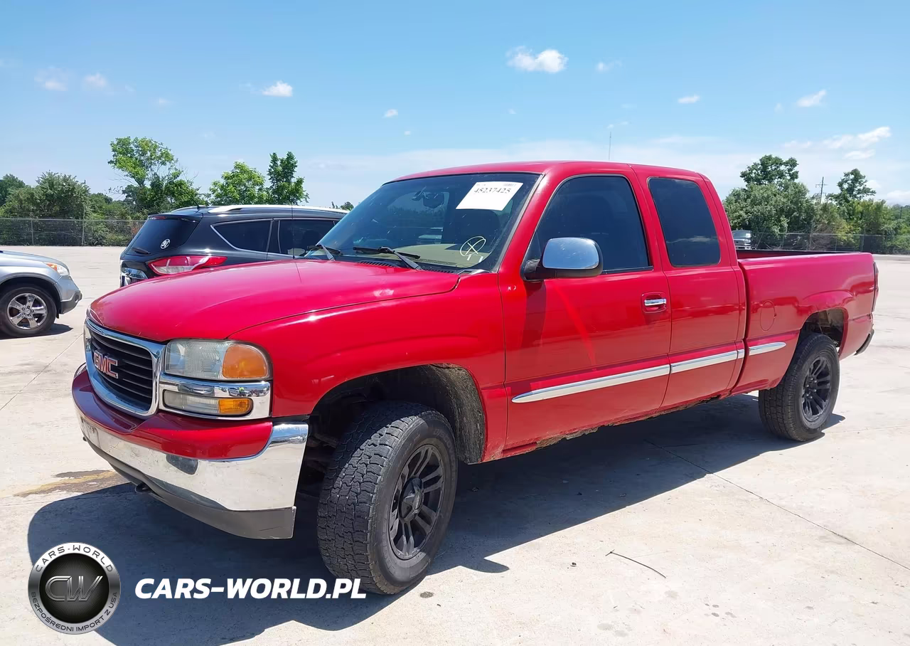 2000 GMC Sierra 1500 Sle VIN:1GTEK19T9YZ337454 - 2