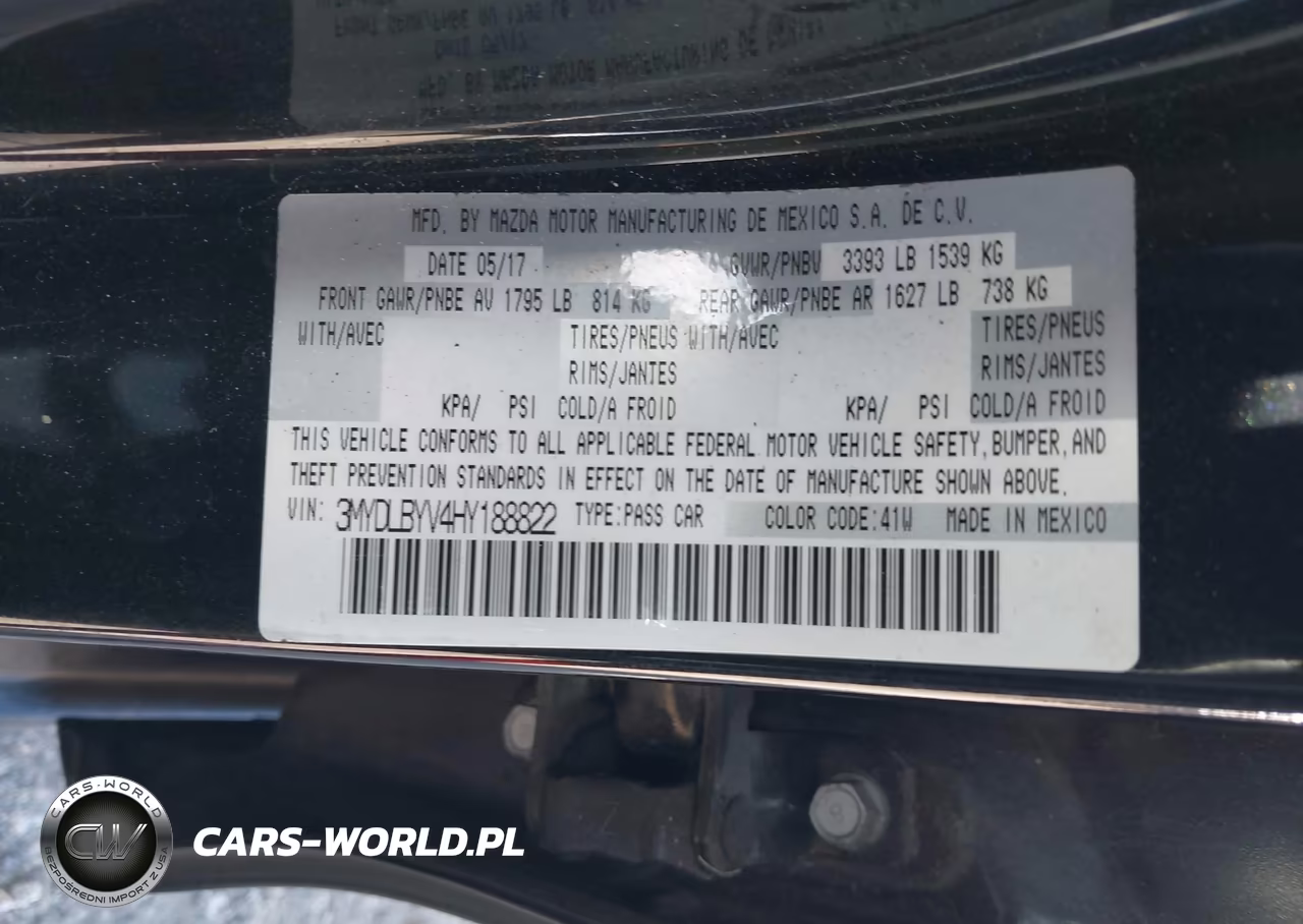 2017 Toyota Yaris Ia VIN:3MYDLBYV4HY188822 - 9