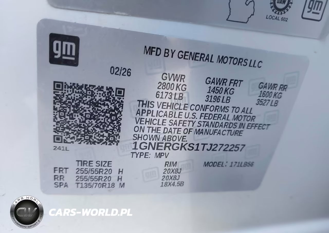 2026 Chevrolet Traverse Fwd Lt VIN:1GNERGKS1TJ272257 - 9