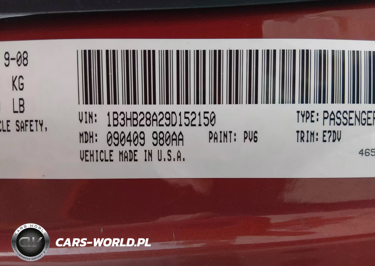 2009 Dodge Caliber Se VIN:1B3HB28A29D152150 - 9