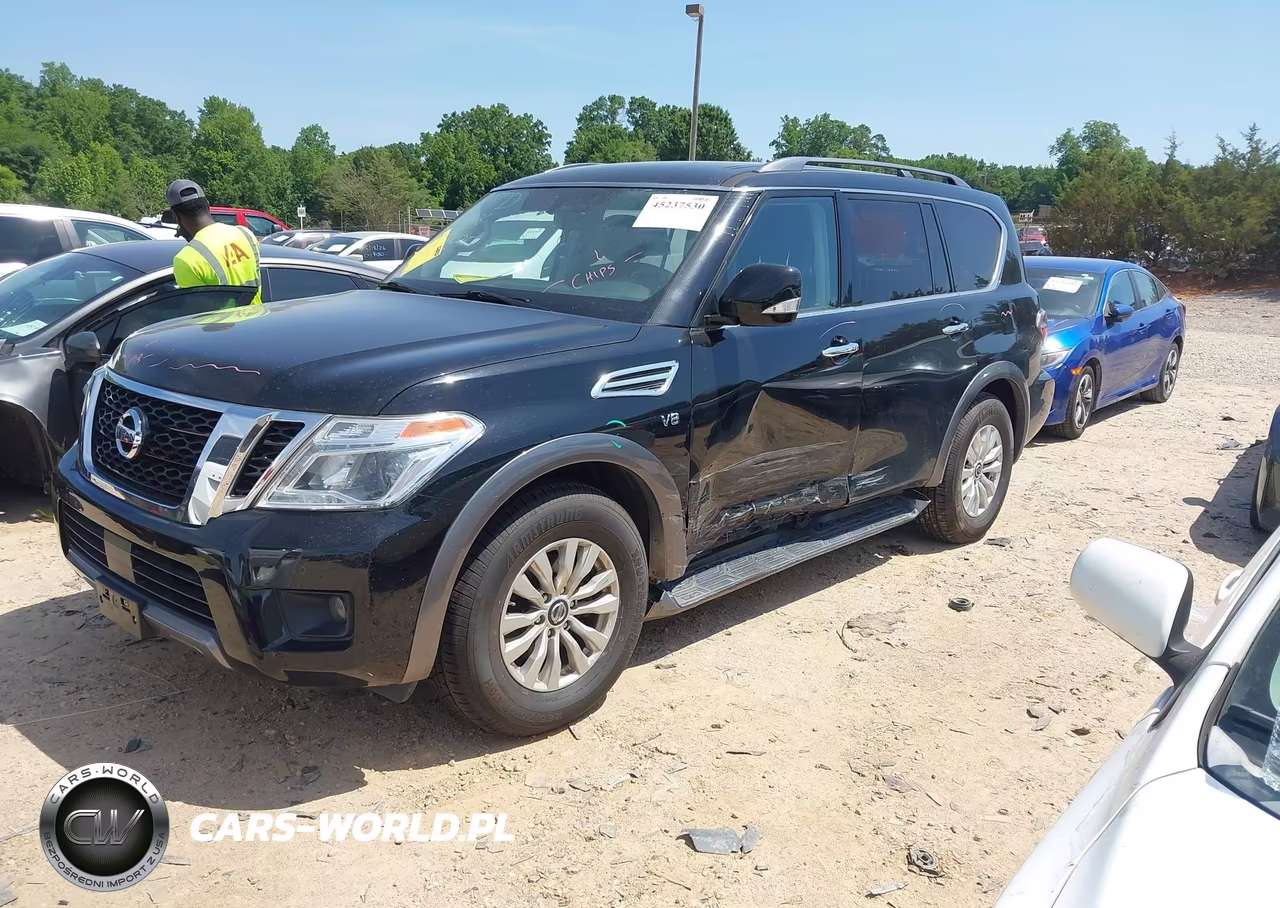 2020 Nissan Armada Sv 4Wd VIN:JN8AY2NC3LX516025 - 2