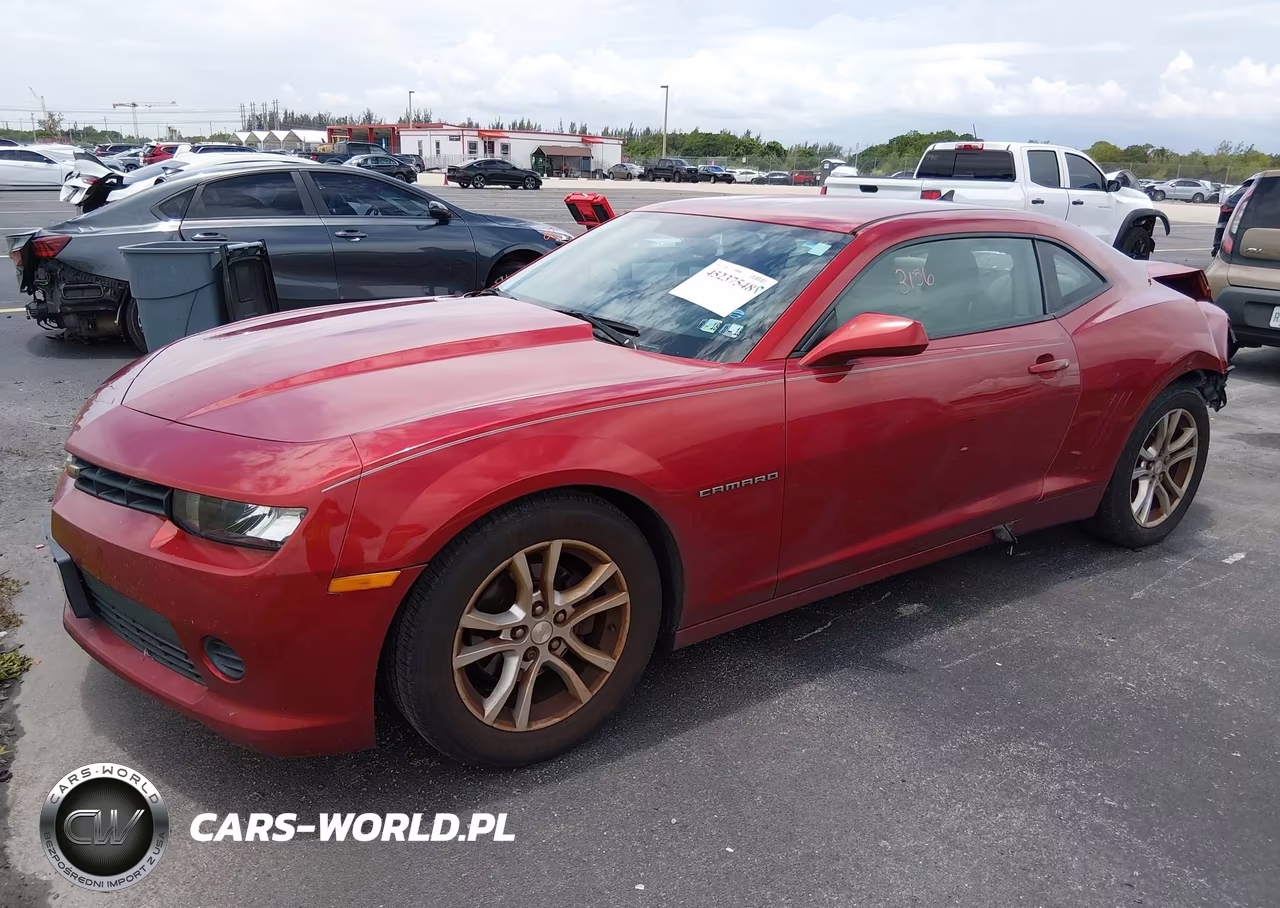 2014 Chevrolet Camaro 2Ls VIN:2G1FA1E33E9253156 - 2