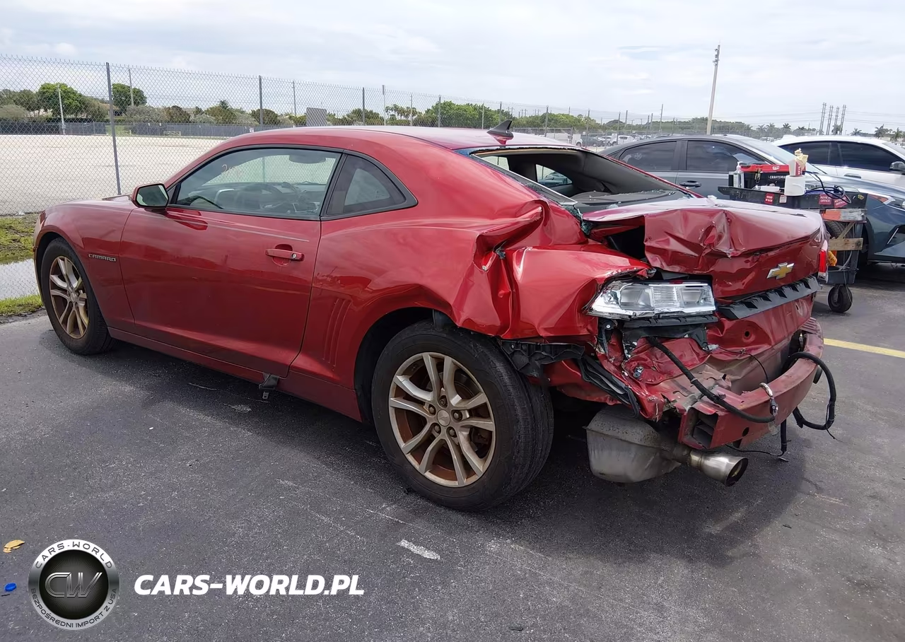 2014 Chevrolet Camaro 2Ls VIN:2G1FA1E33E9253156 - 3