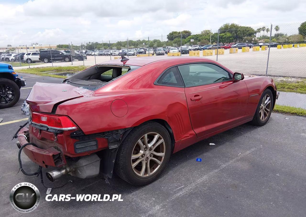 2014 Chevrolet Camaro 2Ls VIN:2G1FA1E33E9253156 - 4
