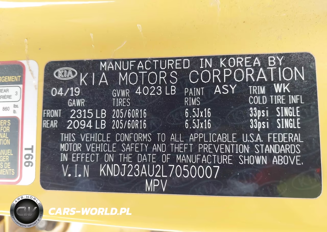 2020 Kia Soul Lx VIN:KNDJ23AU2L7050007 - 9