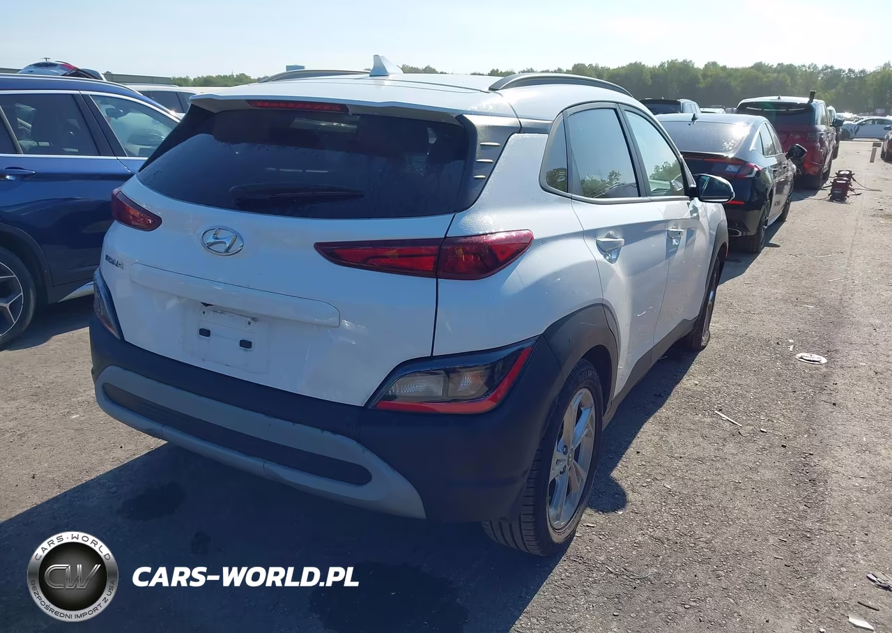 2022 Hyundai Kona Sel VIN:KM8K62AB9NU833956 - 4