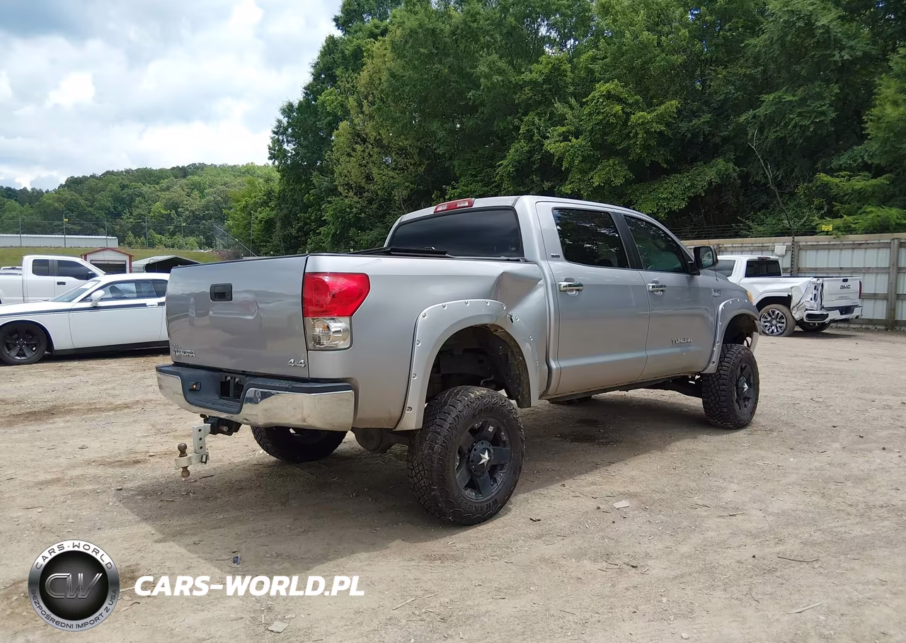 2008 Toyota Tundra Sr5 5.7L V8 VIN:5TFDV54198X056329 - 4