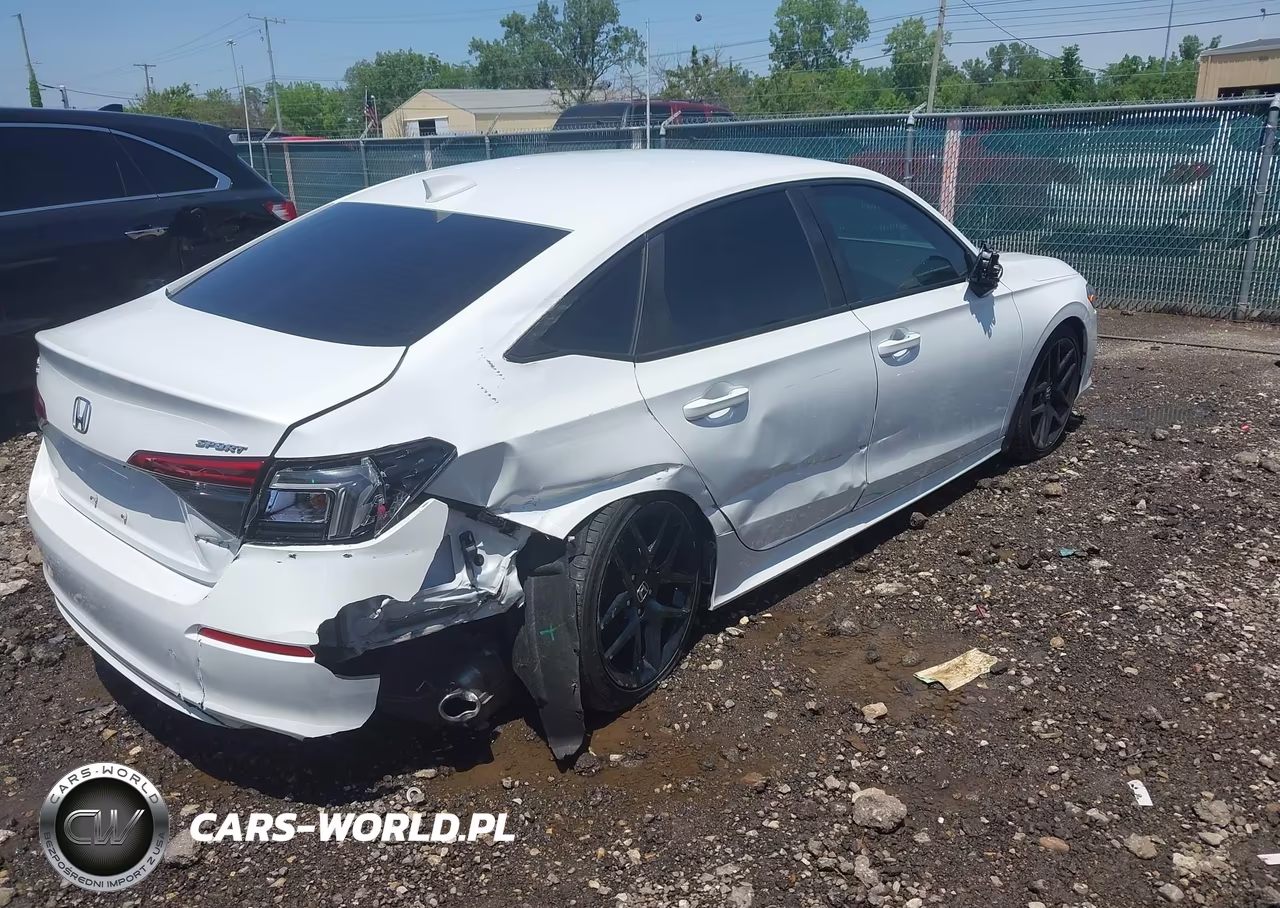 2022 Honda Civic Sport VIN:2HGFE2F50NH552970 - 4