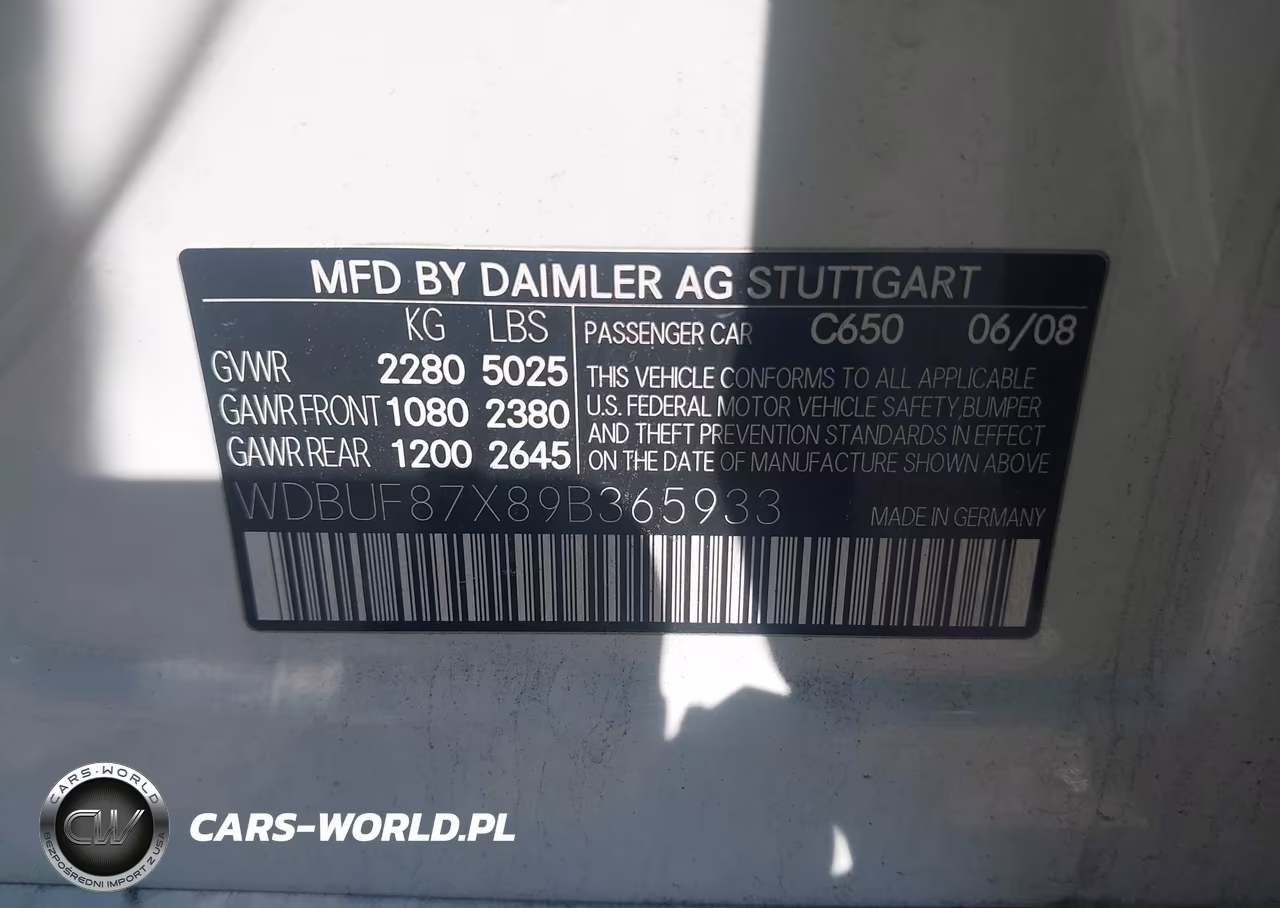 2009 Mercedes-Benz E 350 4Matic VIN:WDBUF87X89B365933 - 9