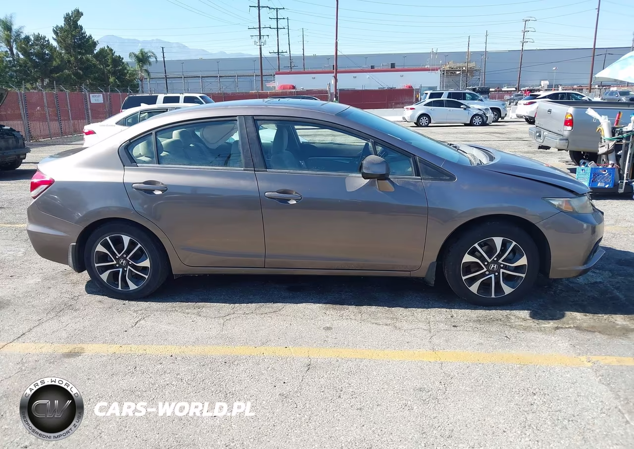 2013 Honda Civic Ex VIN:2HGFB2F86DH529176 - 13