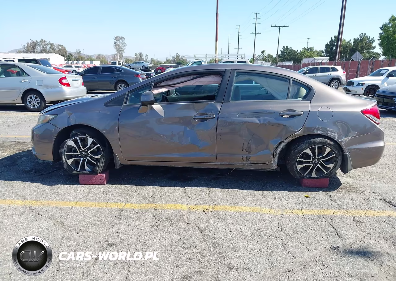 2013 Honda Civic Ex VIN:2HGFB2F86DH529176 - 14