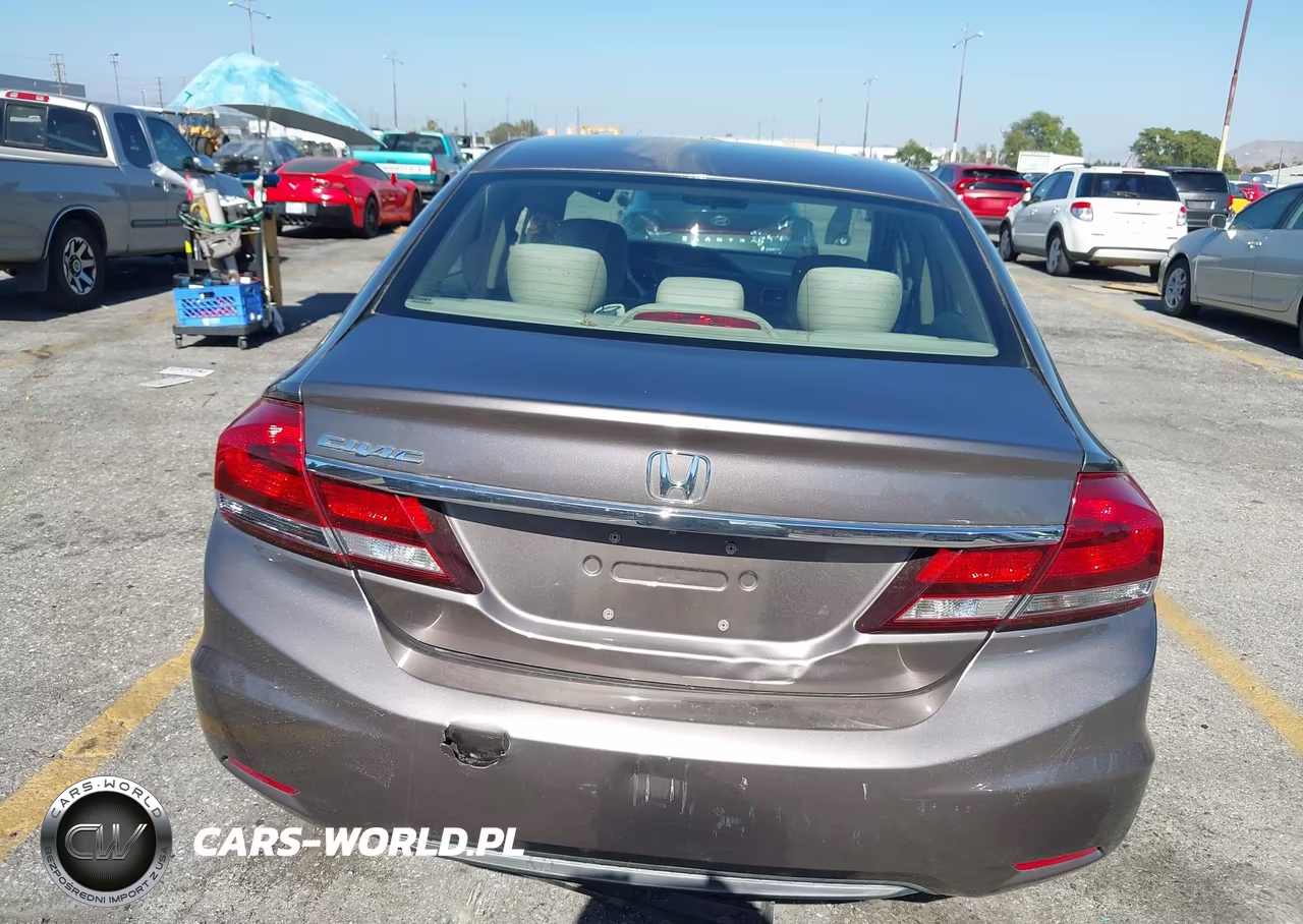 2013 Honda Civic Ex VIN:2HGFB2F86DH529176 - 16