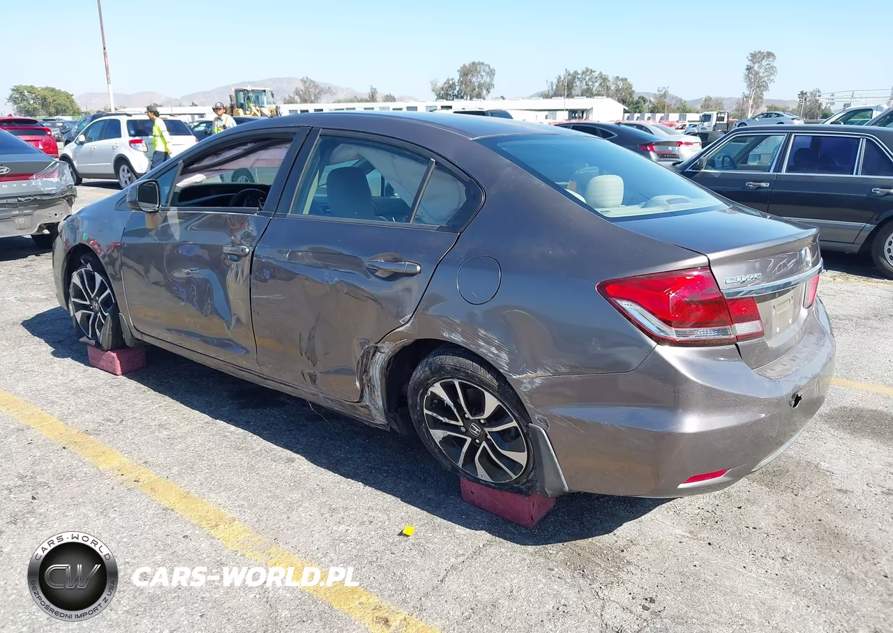 2013 Honda Civic Ex VIN:2HGFB2F86DH529176 - 3