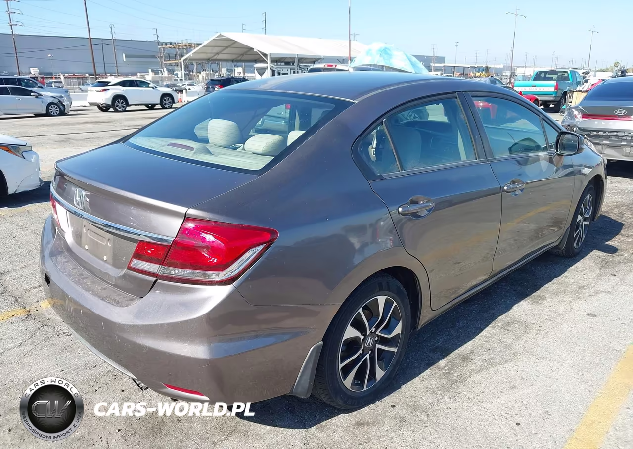 2013 Honda Civic Ex VIN:2HGFB2F86DH529176 - 4