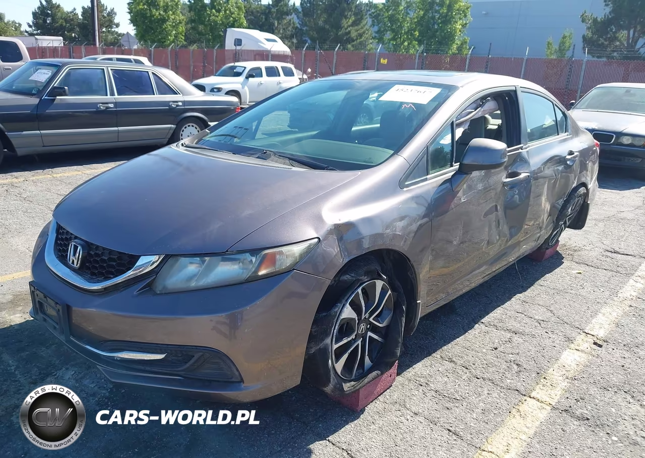 2013 Honda Civic Ex VIN:2HGFB2F86DH529176 - 6