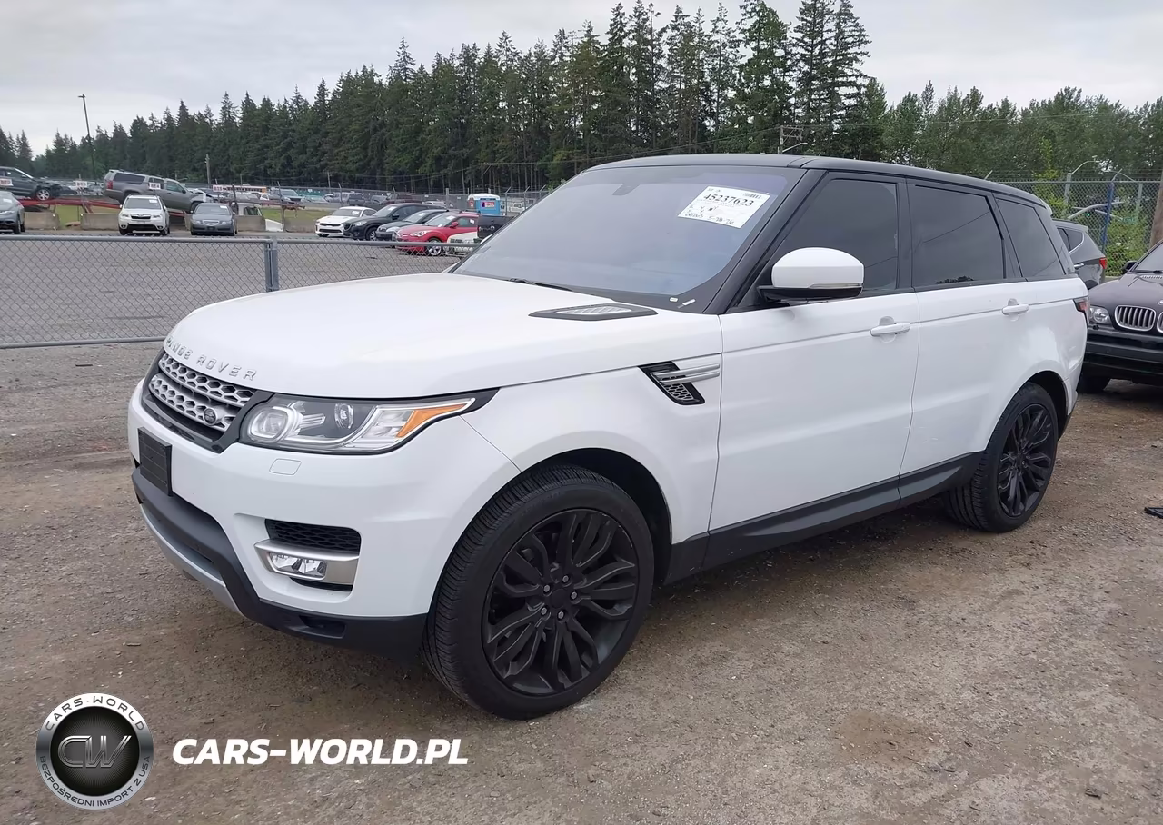 2016 Land Rover Range Rover Sport 3.0L V6 Supercharged Hse VIN:SALWR2PF0GA111733 - 2