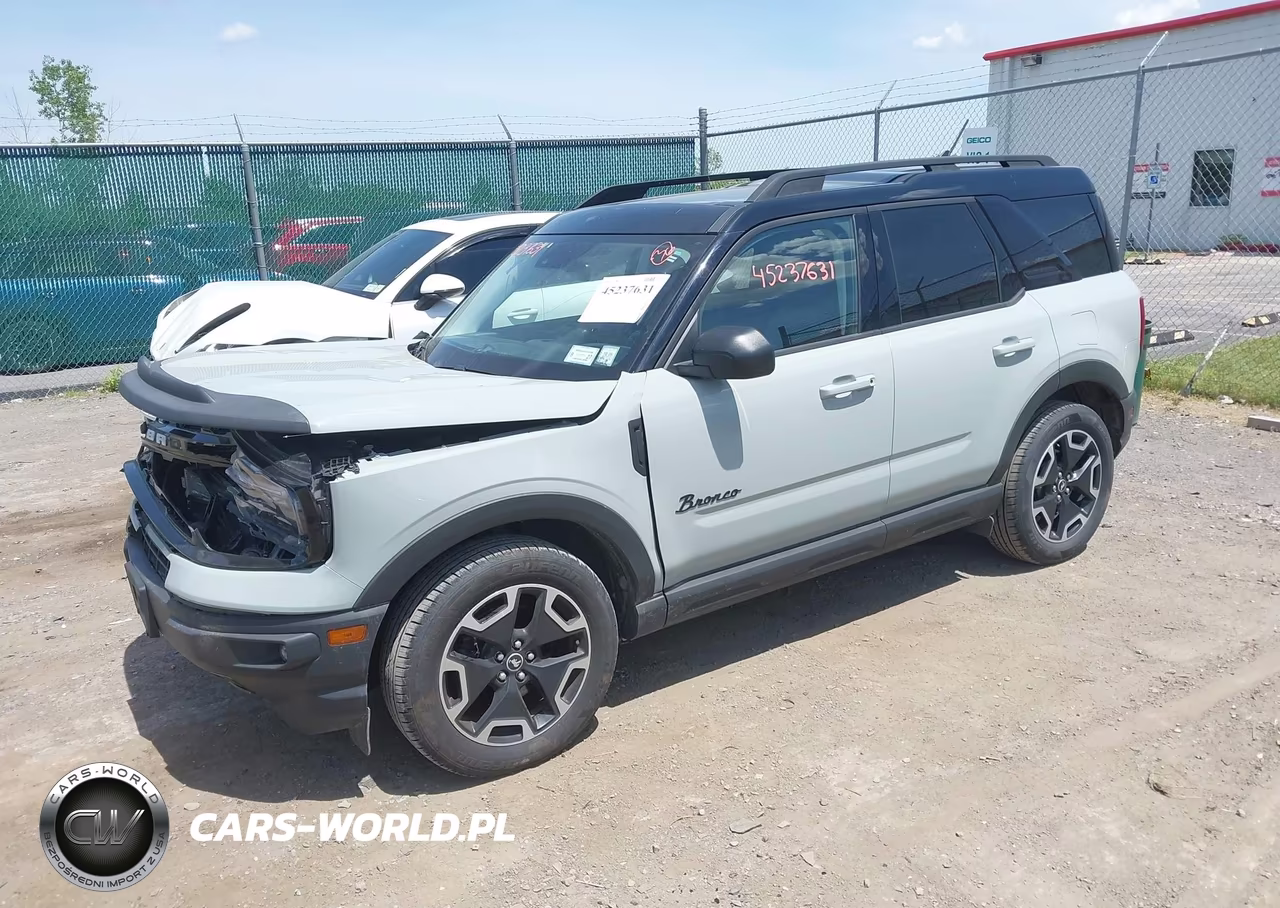 2021 Ford Bronco Sport Outer Banks VIN:3FMCR9C68MRA50816 - 2