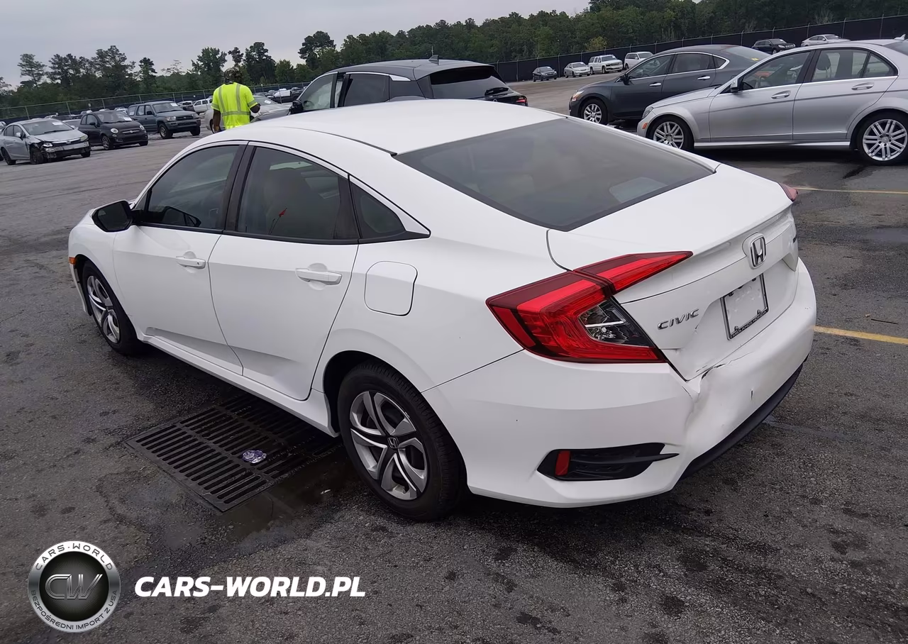 2017 Honda Civic Lx VIN:19XFC2F58HE048428 - 3