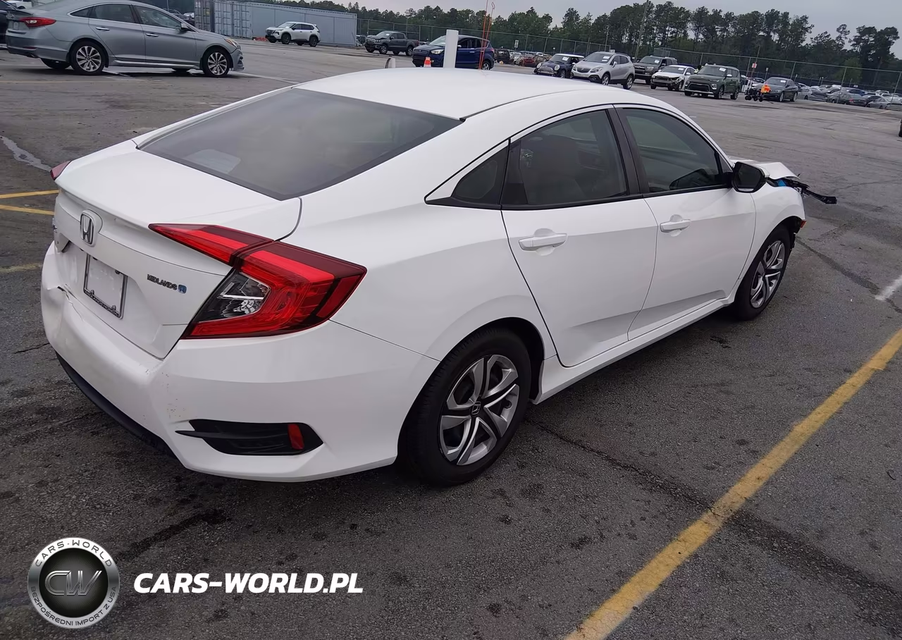 2017 Honda Civic Lx VIN:19XFC2F58HE048428 - 4