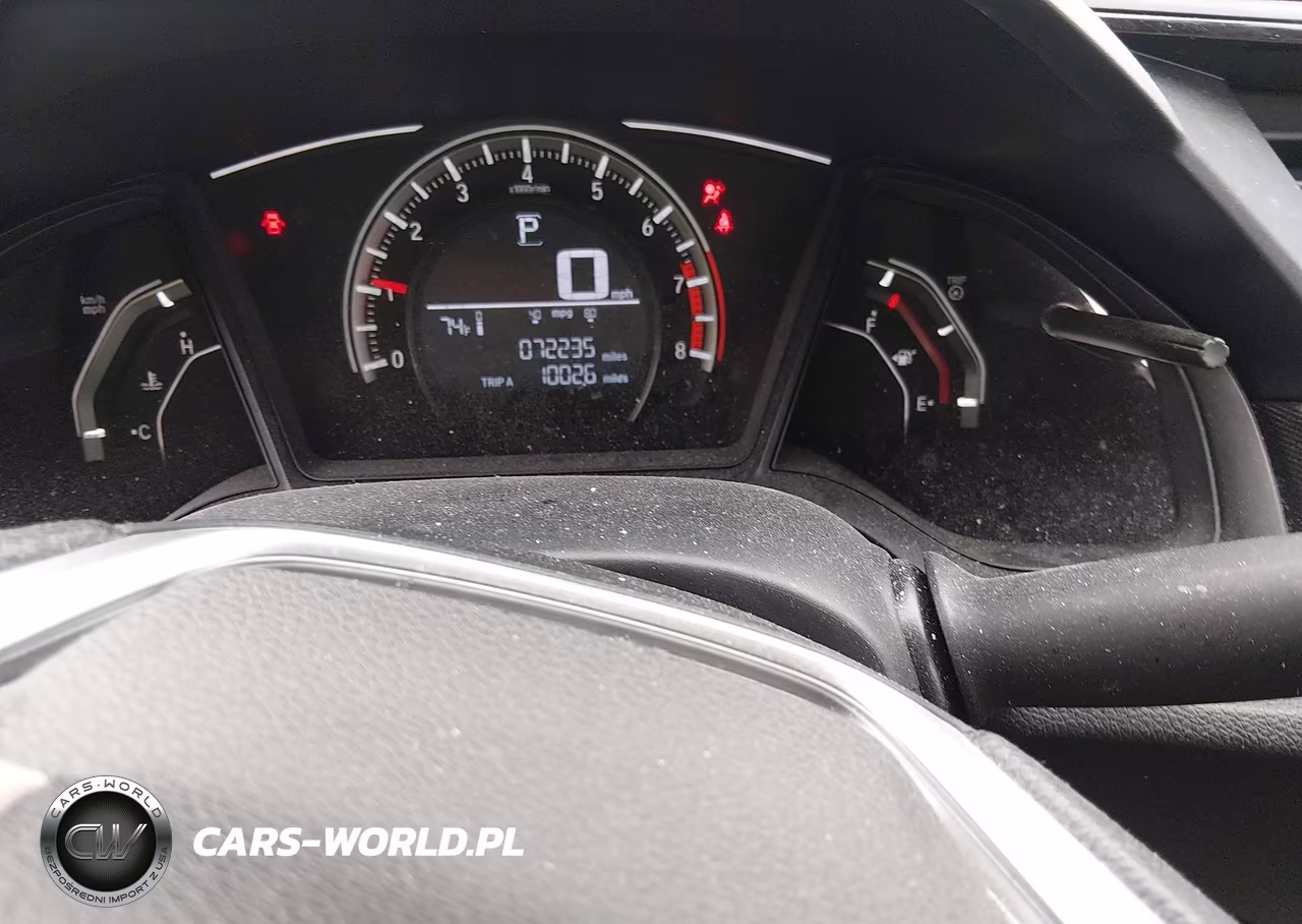 2017 Honda Civic Lx VIN:19XFC2F58HE048428 - 7