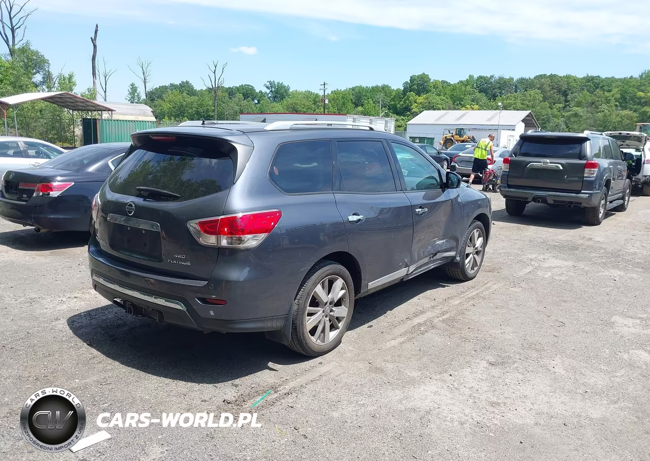 2014 Nissan Pathfinder Platinum VIN:5N1AR2MMXEC624523 - 4