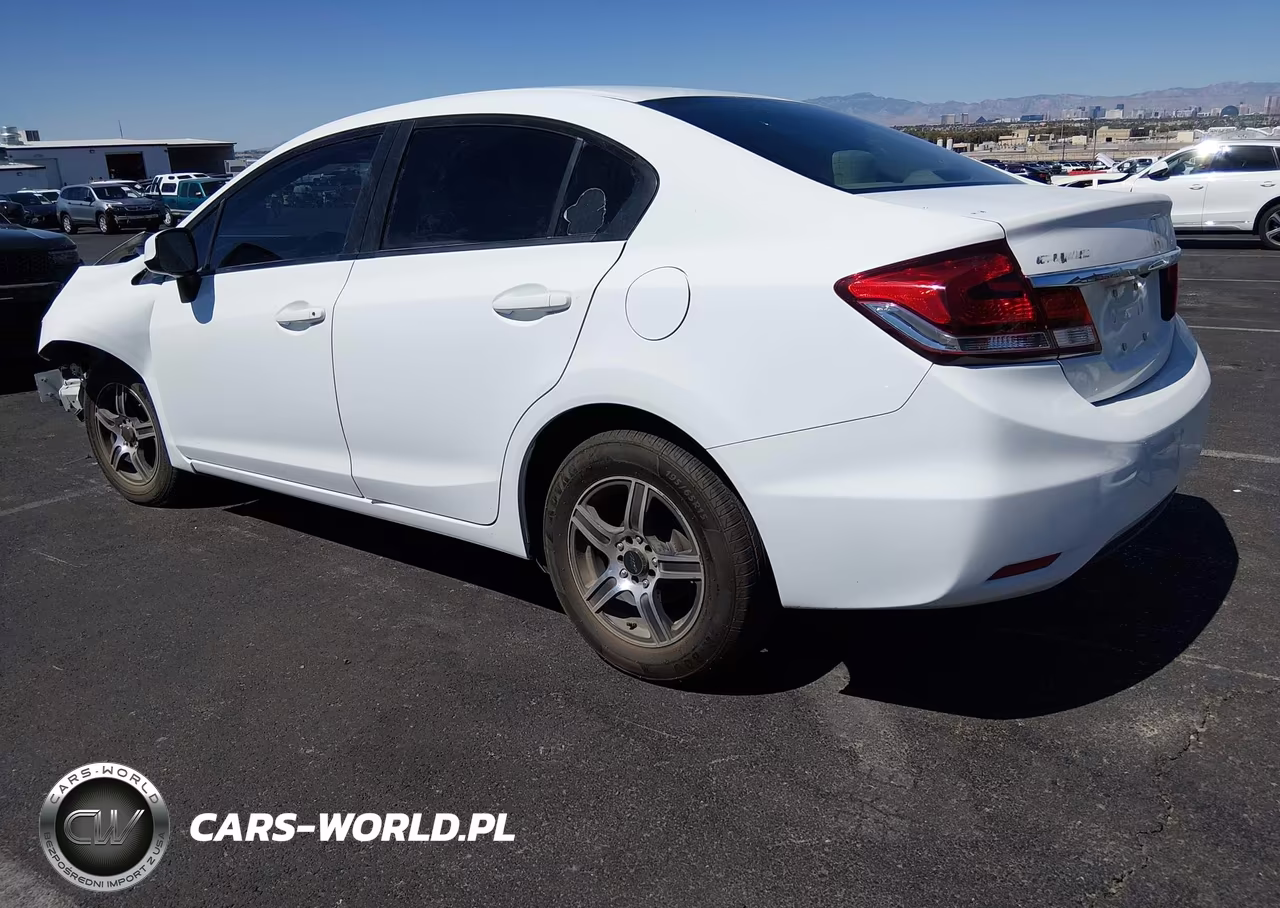 2013 Honda Civic Lx VIN:19XFB2F51DE200577 - 3