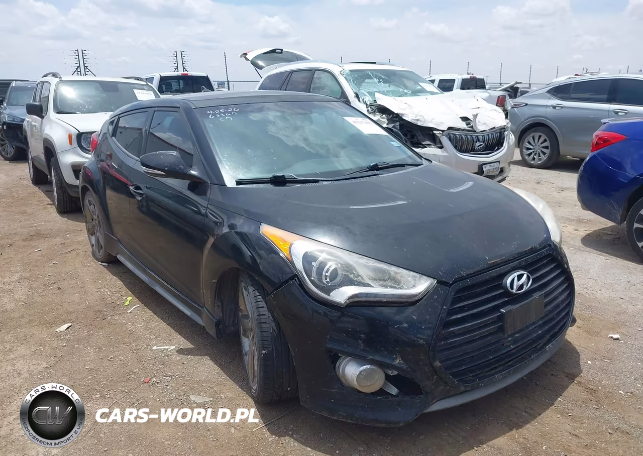 2014 Hyundai Veloster Turbo W-Blue