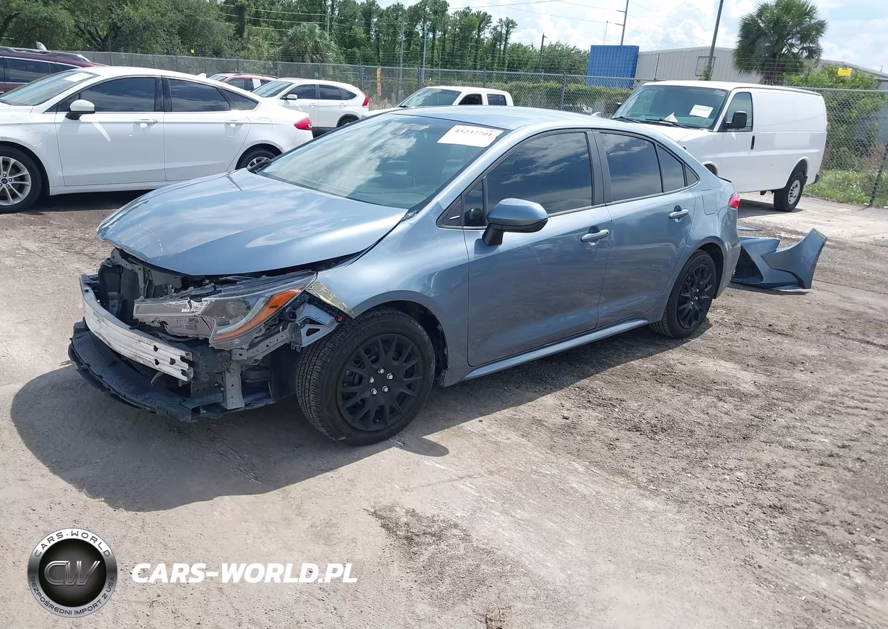 2020 Toyota Corolla Le VIN:5YFEPRAE8LP092663 - 2