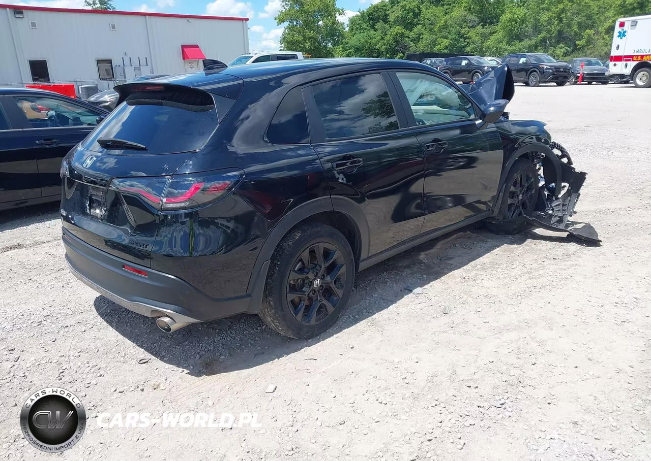 2025 Honda Hr-V Awd Sport VIN:3CZRZ2H56SM701628 - 4