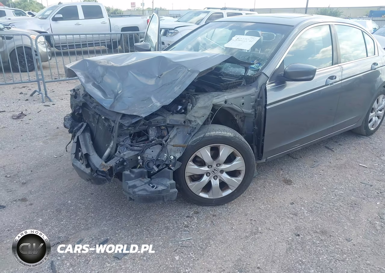 2008 Honda Accord 2.4 Ex-L VIN:JHMCP268X8C047370 - 2