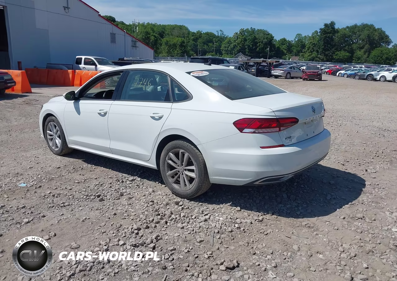 2021 Volkswagen Passat 2.0T S VIN:1VWAA7A34MC006629 - 3