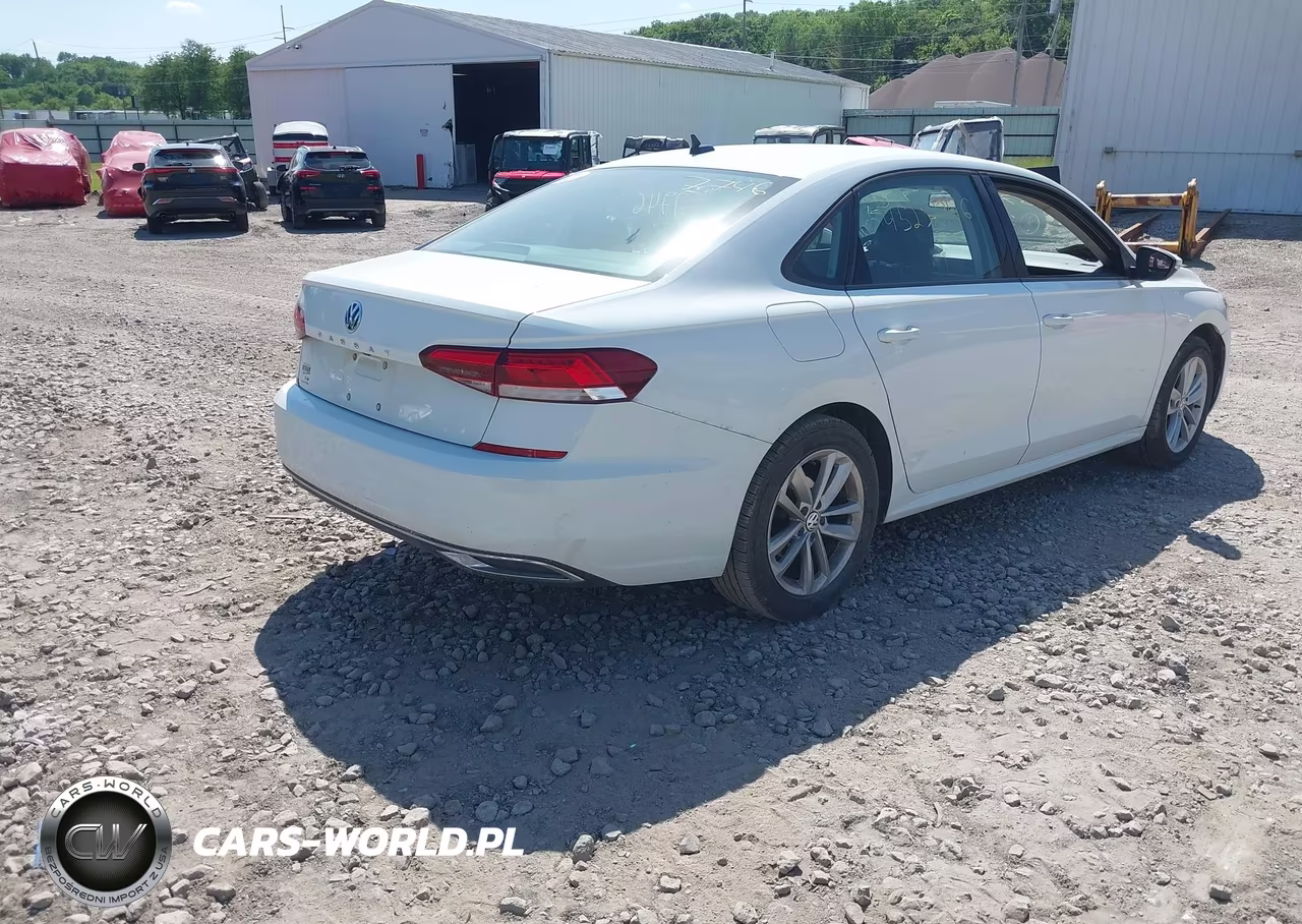 2021 Volkswagen Passat 2.0T S VIN:1VWAA7A34MC006629 - 4