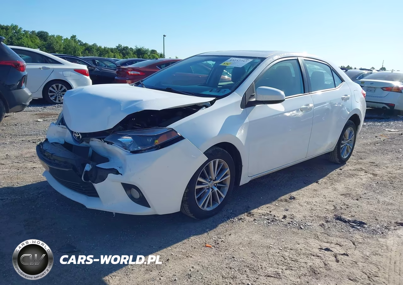 2015 Toyota Corolla Le Plus VIN:2T1BURHEXFC330227 - 2