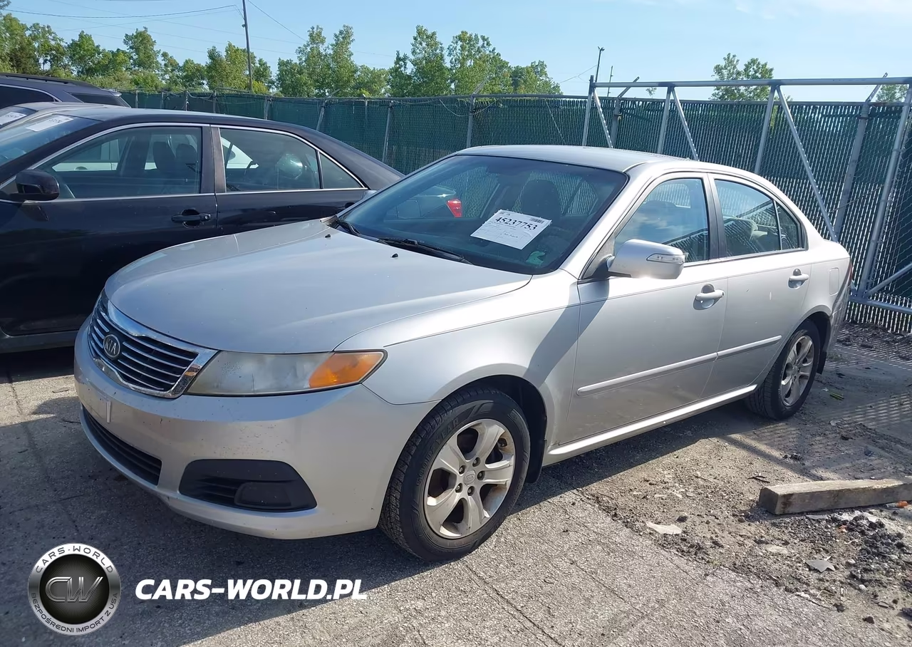 2009 Kia Optima Lx VIN:KNAGE228595294930 - 2