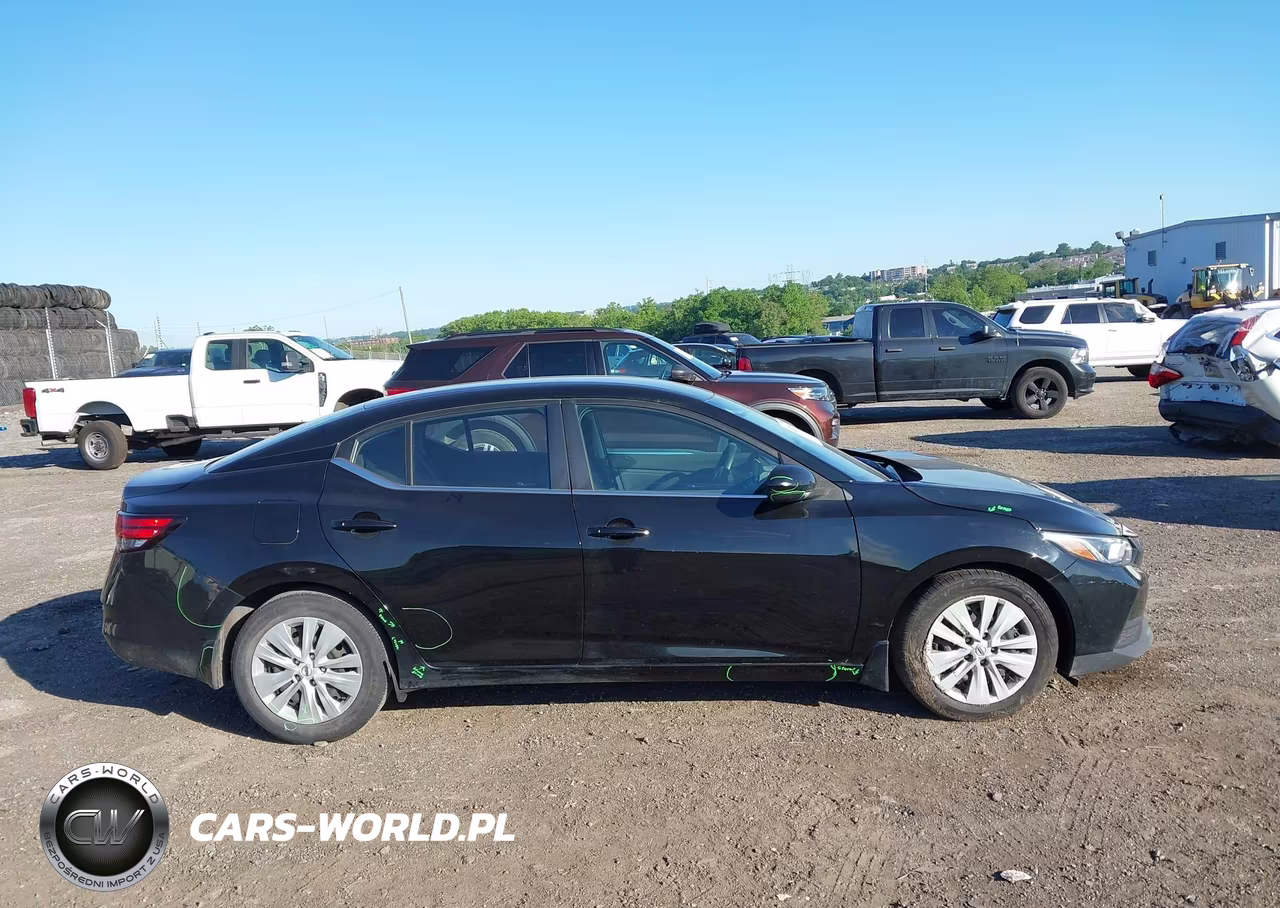2022 Nissan Sentra S Xtronic Cvt VIN:3N1AB8BV7NY223903 - 14