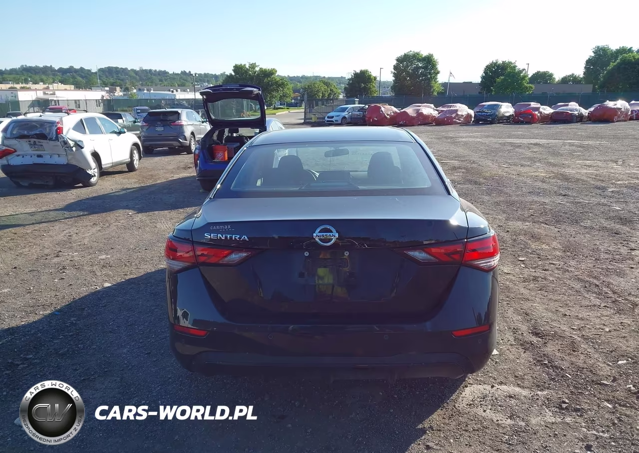 2022 Nissan Sentra S Xtronic Cvt VIN:3N1AB8BV7NY223903 - 17