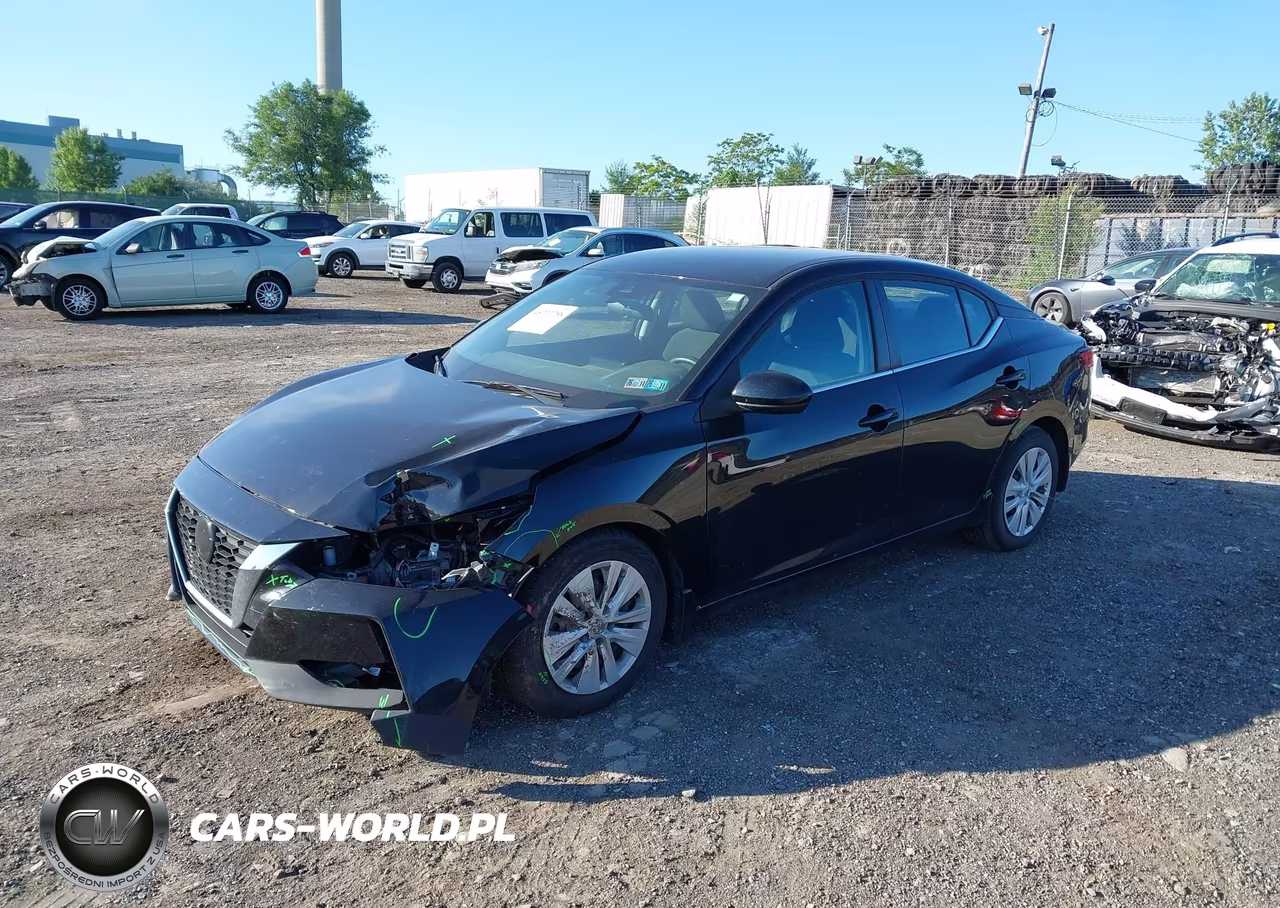 2022 Nissan Sentra S Xtronic Cvt VIN:3N1AB8BV7NY223903 - 2
